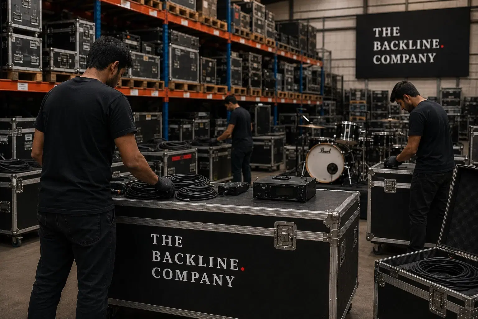 Warehouse preparation - Equipment checked against the confirmed production requirement