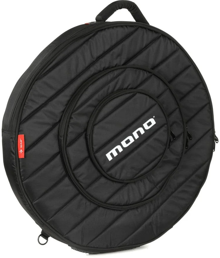 MONO M80-CY24-BLK Cymbal Case 24" — Jet Black
