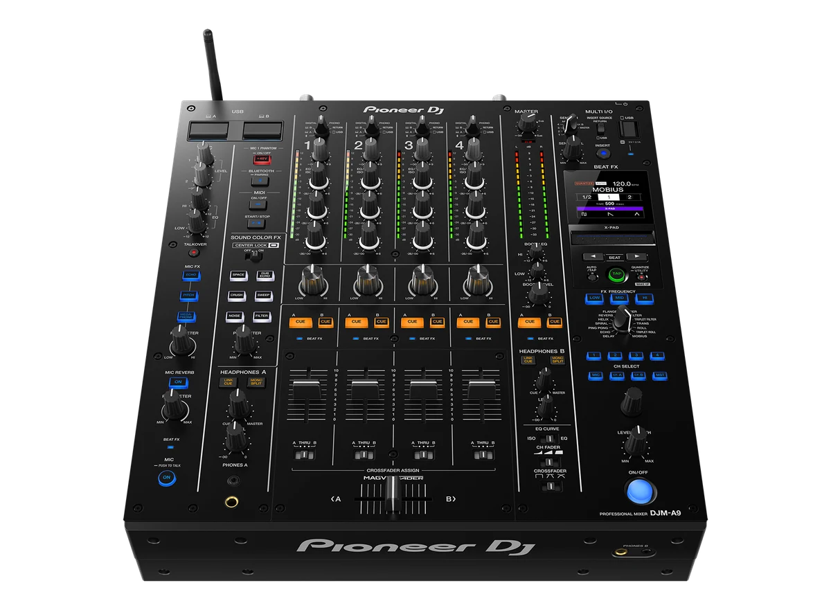 Pioneer DJ DJM-A9 four-channel professional DJ mixer